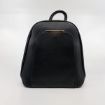 Zaino Borsa Da Donna Rigida Con Spallacci Regolabili E Zip