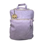 Zaino a Spalla da Donna Pelle Morbida in Stile Vintage 28x33x12 Cm K011 Chicca Borse