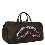 Borsone Sprayground Smeared Grunge Duffle Marrone Unisex