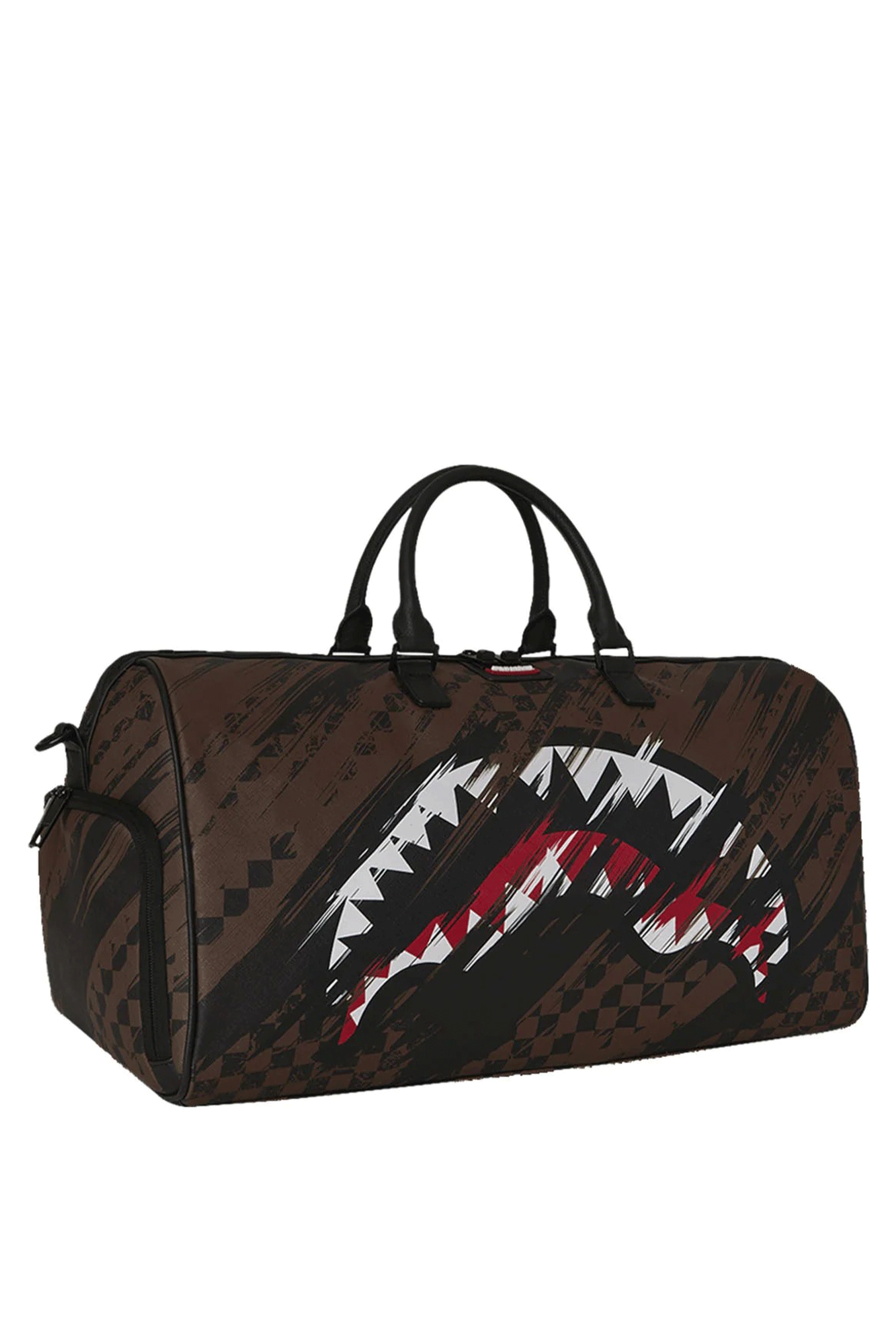 borsone-sprayground-047zpj.png Borsone Sprayground Smeared Grunge Duffle Marrone Unisex - immagine 1