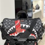 Sprayground Borsone Gray Character Check