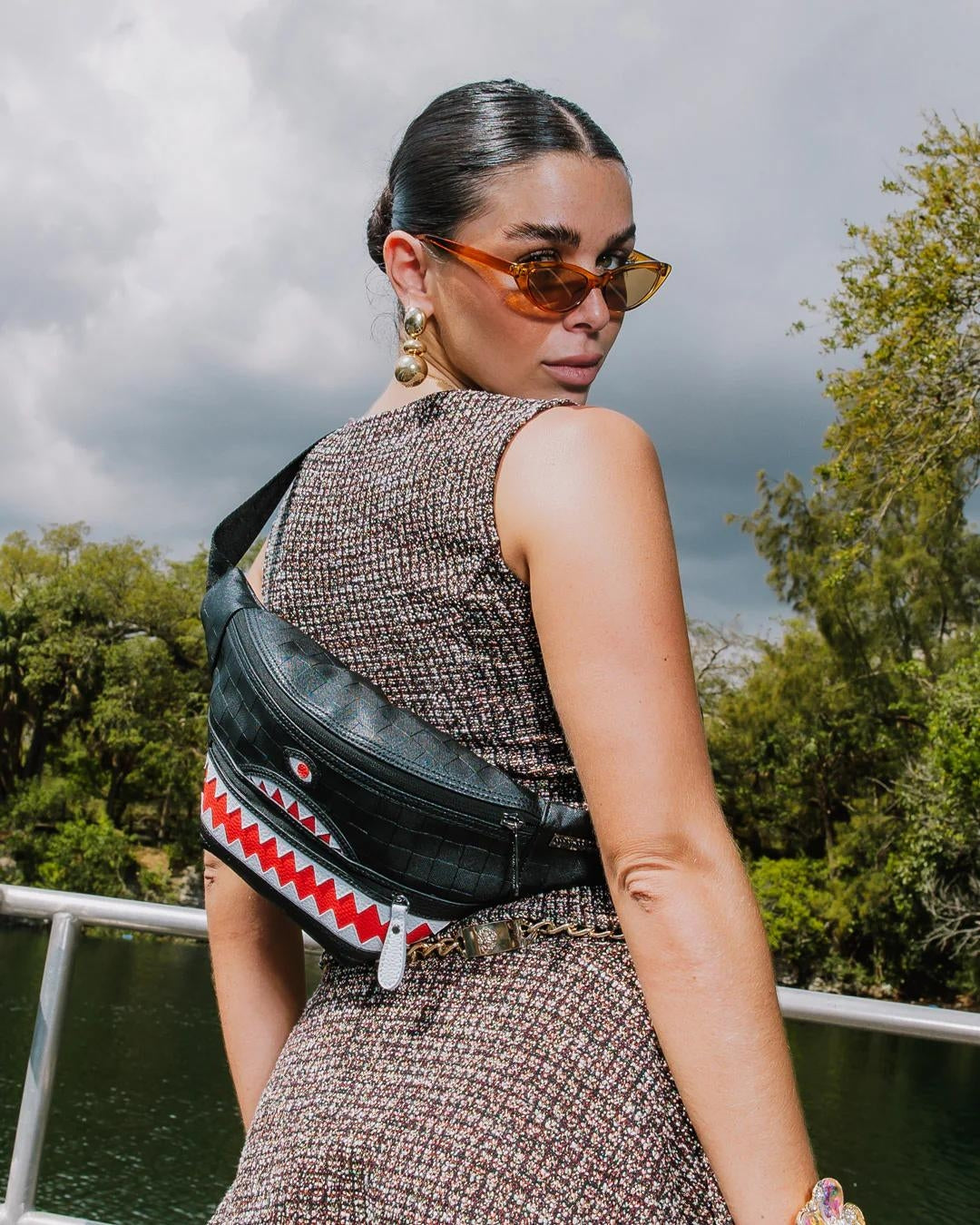 marsupio-sprayground-999hmz-1.jpg Marsupio Sprayground nero VSM Luxe savvy crossbody - immagine 1