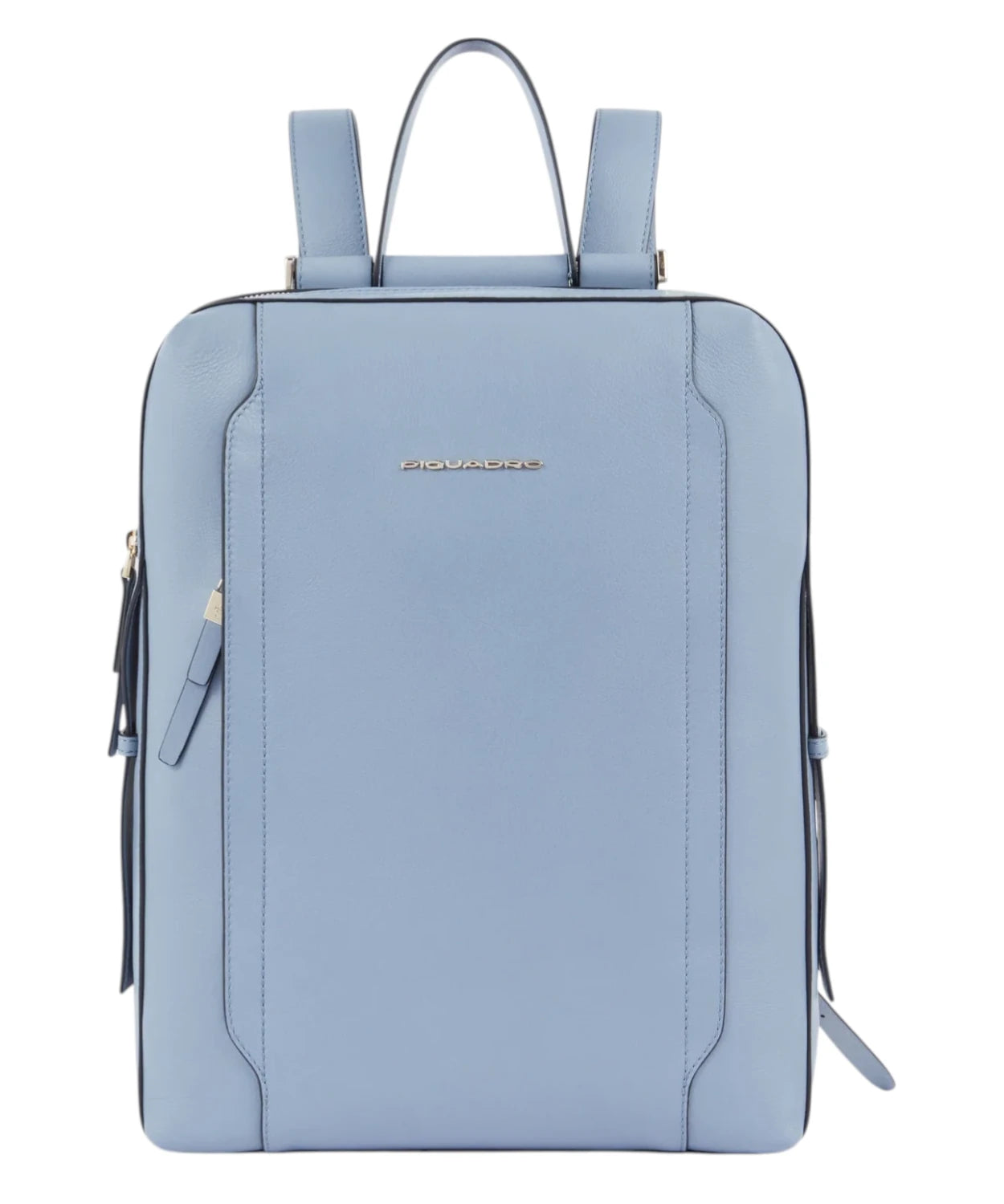 piquadro-zaino-donna-458gce-1.jpg Zaino Donna Pelle Porta PC 14" zaino donna pelle porta PC 14 pollici | Comparto principale, sistema Shock Absorber - immagine 1