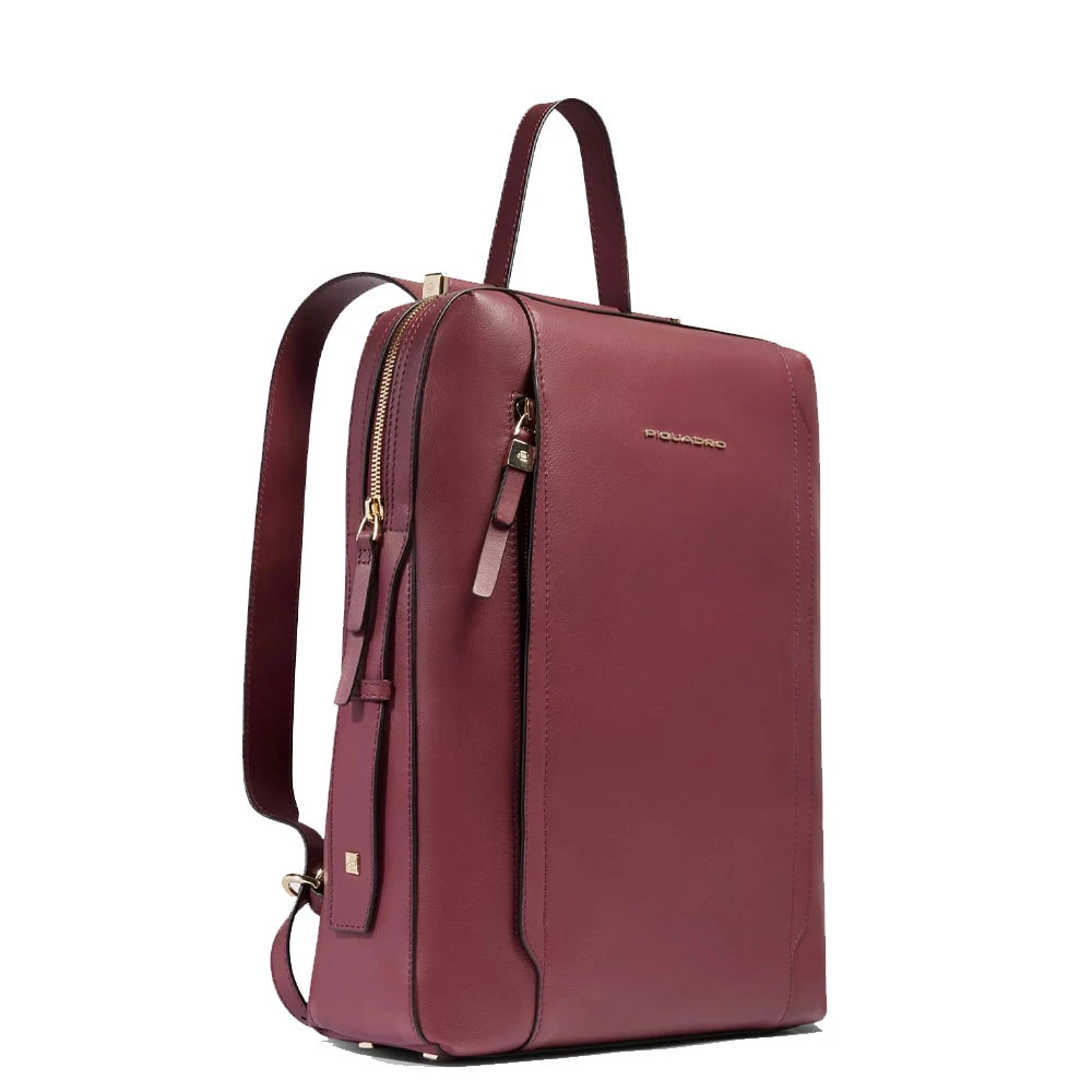 piquadro-zaino-donna-777ejq.webp Zaino Donna Porta Pc 14" Piquadro Circle Bordeaux CA4576W92 - immagine 1