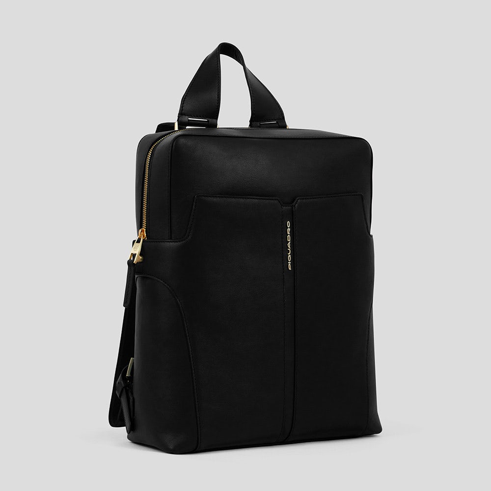 piquadro-zaino-donna-930izw-1.jpg Piquadro Zaino Donna Porta Computer 15,6" Nero - immagine 1