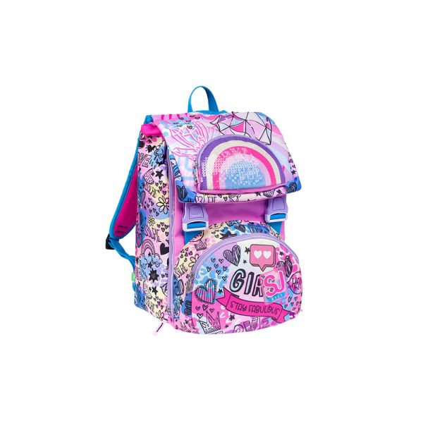 seven-zaino-180zpi-1.jpg Zaino Scuola Sj Gang Colorjam Girl | Mazzeo Giocattoli - immagine 1