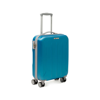 trolley-bagaglio-a-mano-226mbd-1.jpg Trolley bagaglio a mano azzurro effetto metalizzato in ABS Ciak Roncato - immagine 1