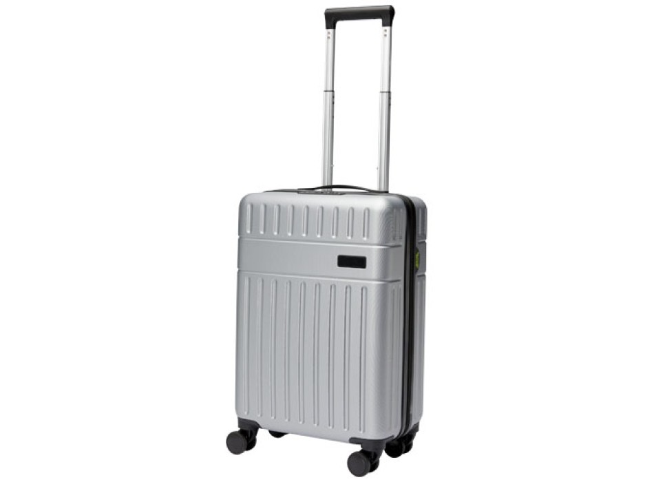 trolley-bagaglio-a-mano-832eml-1.jpg Trolley bagaglio a mano in materiale riciclato certificato GRS da 40 l per portatile da 20" Rover Trolley FullGadgets.com - immagine 1
