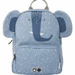 Trixie Zainetto per l'Asilo, Mrs Elefante Cotone (23x12x31cm) unisex (bambini)