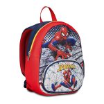Zainetto per la Scuola Materna Spiderman con Tasca Frontale e Laterale