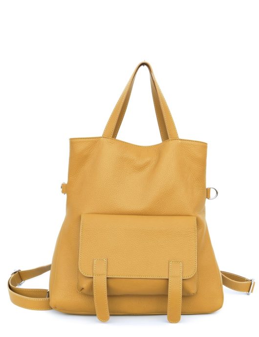 zainetto-donna-307ljj-1.jpg Zaino borsa in pelle martellata Monica Montini Bags - immagine 1