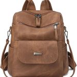 Zaino Donna in Pelle PU, Borsa Zaino Donna Impermeabile Zaini Casual Daypack Scuola Antifurto Borse a Zainetto, Zaino Scuola Zaino da Viaggio Donna ...