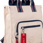 SKPAT Zaino Donna capiente elegante Zainetto Donna compatto per città Zaini Firmati versatili per look moderni da mattina a sera., Beige : Amazon.it: Moda