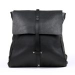 Morbido zaino donna in pelle vintage naturale. CALLA Nero Rossi by Original Tuscany