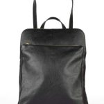 Zaino donna in pelle 001 Nero