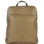 Zaino donna in pelle 001 Taupe Emporio Cattani