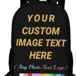 AOOEDM Zaino personalizzato per uomo donna, zaini personalizzati con testo fotografico Borse personalizzate Zaino da viaggio casual personalizzato : Amazon.it: Moda