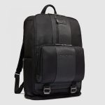 Zaino Piquadro Compatto da Viaggio porta PC 15,6 Pelle e Tessuto Brief2 Nero a 320.00