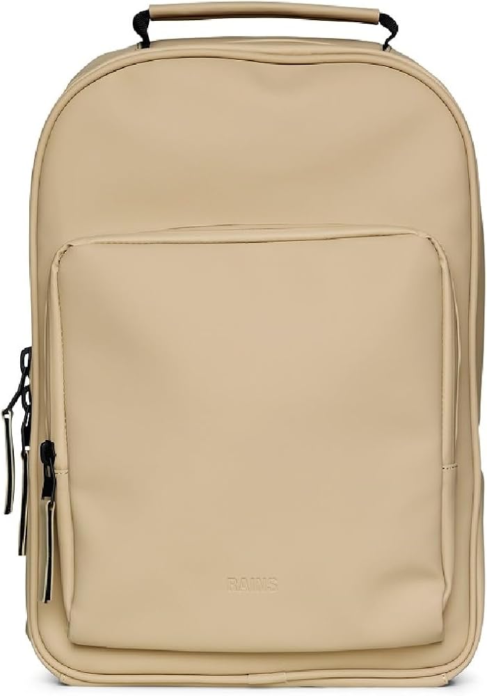 zaini-rains-799jyw-1.jpg RAINS Zaino Book Daypack Unisex Beige : Amazon.it: Moda - immagine 1