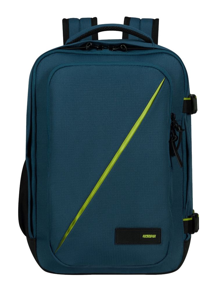 zaino-40x20x25-359mcl-1.jpg Zaino cabina 40x20x25 American Tourister Take2Cabin S Harbor Blue | Emporio Cattani - immagine 1