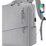 SPAHER Zaino da Viaggio Aereo 40x30x20 Wizzair Bagaglio a Mano Zaino Porta PC 15,6 Pollici Zainetto Impermeabile 25L Donna Uomo per Lavoro Università ...