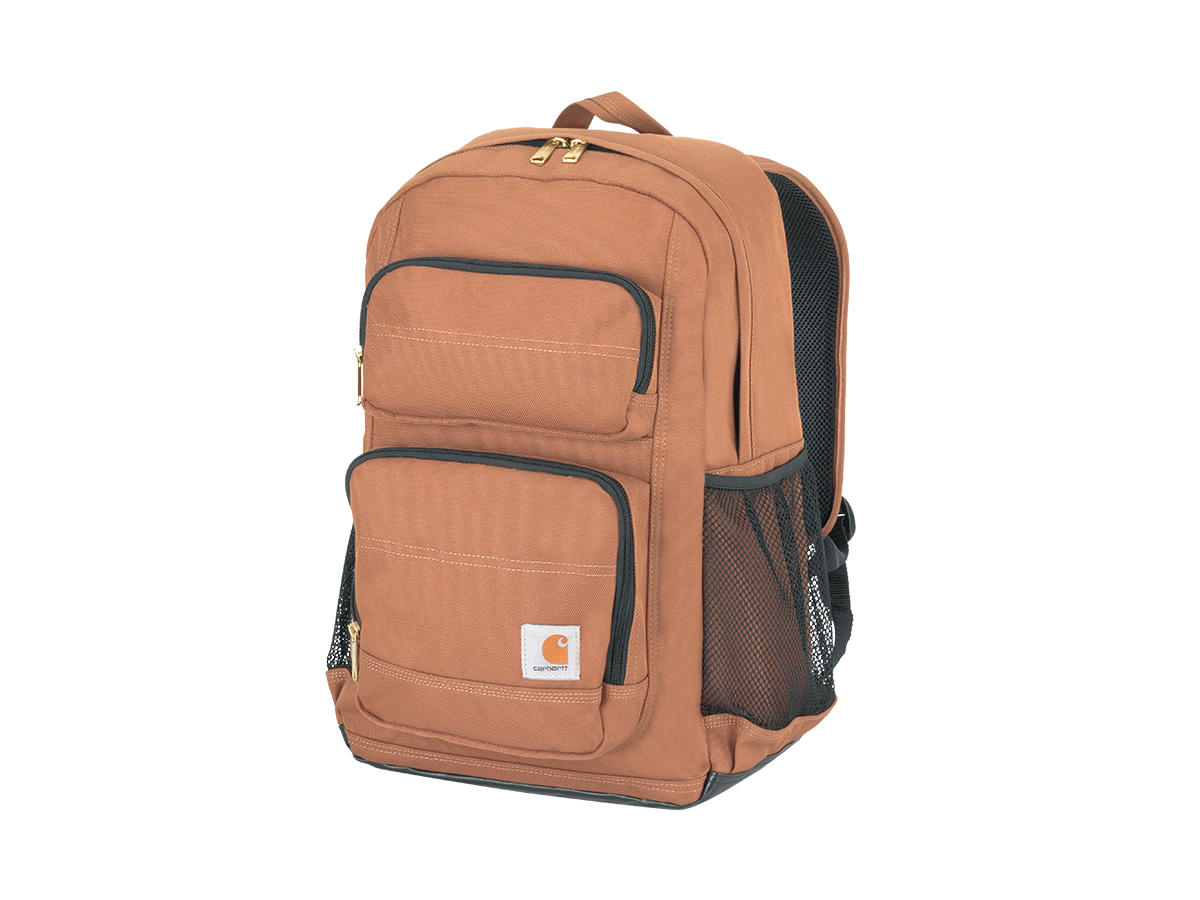 zaino-carhartt-351qgn-1.jpg Zaino 27 lt Carhartt Single Compartment Backpack Marrone - immagine 1