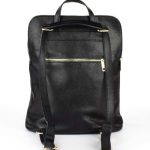 Zaino donna in pelle 001 Nero