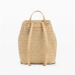 Desigual Zaino Donna Backhalf Logo Raffia Luena Mini Raffia UNI