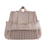 Zaino Donna Treccia Beige