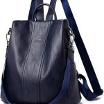 NICOLE & DORIS Zaino Donna Grande Zaino Antifurto Pelle PU Zainetto Donna Tracolla Zainetti Leggero Borsa da Scuola Casual Daypack Borse Zaino da ...