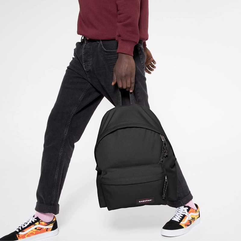 zaino-eastpak-nero-375pbq-1.jpg ZAINO da 24 litri PADDED PAK'R eastpak NERO cartella per la scuola e il tempo libero - immagine 1