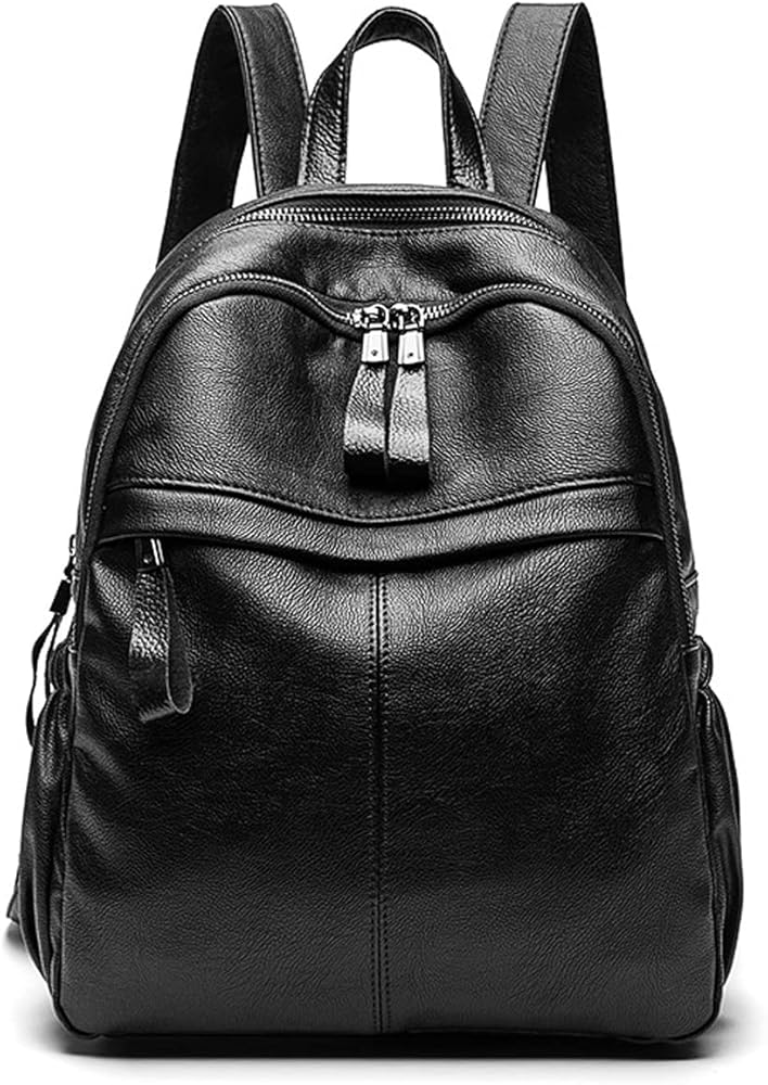 zaino-in-pelle-donna-236jzs-1.jpg Monitika Zaino Donna Pelle Impermeabile Borse a zainetto Grande Capacità Moda Zaini Casual Viaggio Scuola Zainetti Nero : Amazon.it: Moda - immagine 1