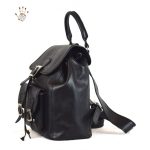 Zaino donna in pelle "Aurelia" Nero