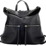 Zaino Donna In Vera Pelle Colore Nero Pelletteria Toscana Made In Italy Zaino : Amazon.it: Moda