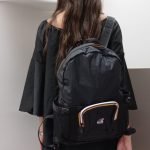Zaino pieghevole black pure Kway Theorema Pelle