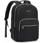 LOVEVOOK Zaino Donna,14 Pollici Porta PC, Impermeabile per Laptop, Lavoro, Affari Antifurto, Con Scomparto Porta di Ricarica USB, per ...