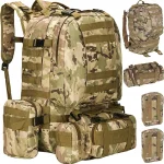 Zaino Militare Quartier Generale 65L Tactical Pack Professionale