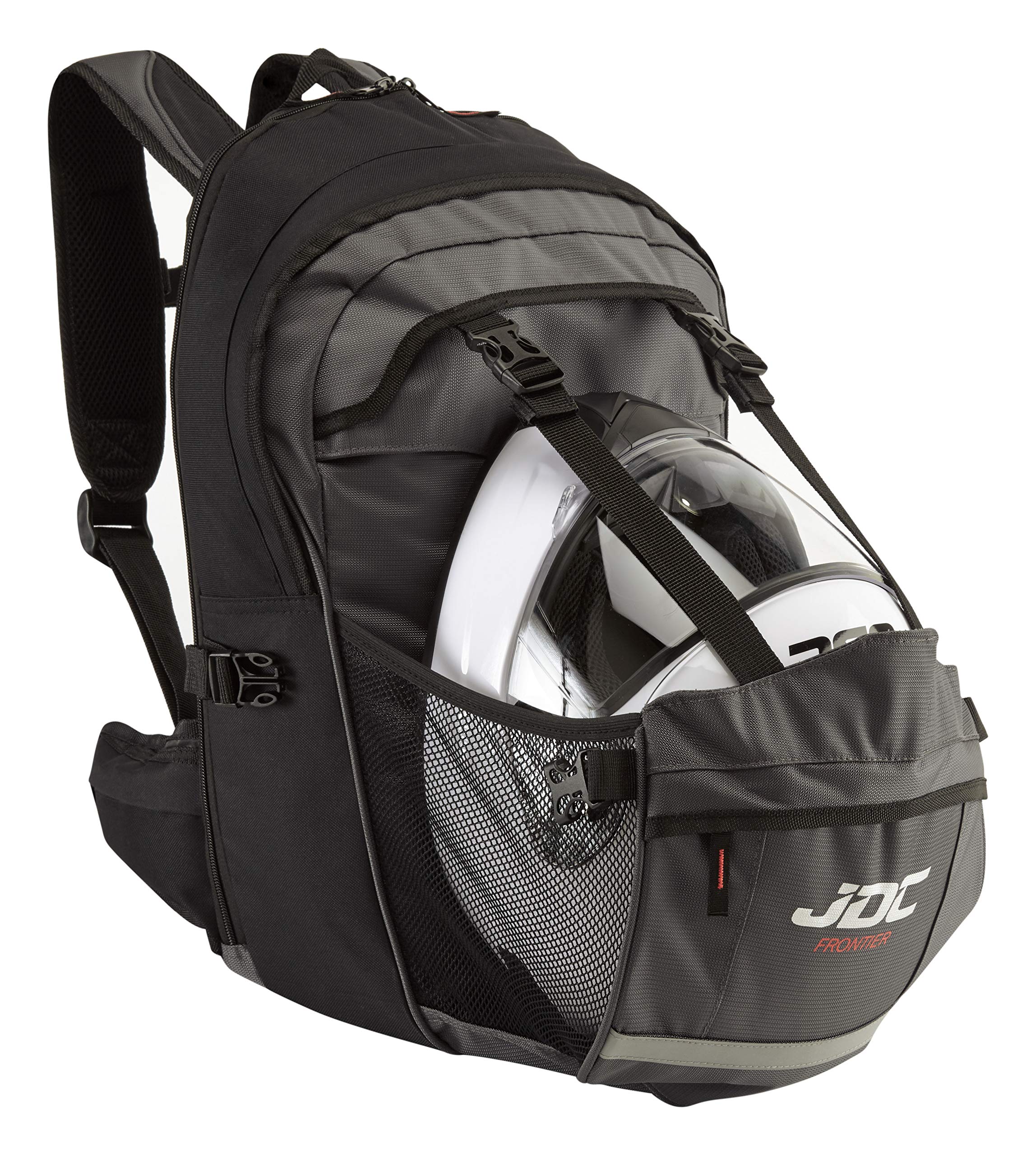 zaino-moto-798uch-1.jpg JDC Zaino Impermeabile da Moto con Porta/Reggicasco. 24L, espandibile a 36L – Frontier : Amazon.it: Auto e Moto - immagine 1
