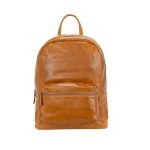 Zaino in pelle vintage con tasca esterna N24497