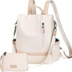 Eshow Zaino Donna Antifurto, Zainetto Casual 3 in 1, Borsa Zaini per Viaggio Scuola Lavoro Shopping e Università : Amazon.it: Moda