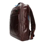 Piquadro Zaino in pelle porta pc 14" CA6289B2V MO Marrone Abbigliamento Mediterraneo