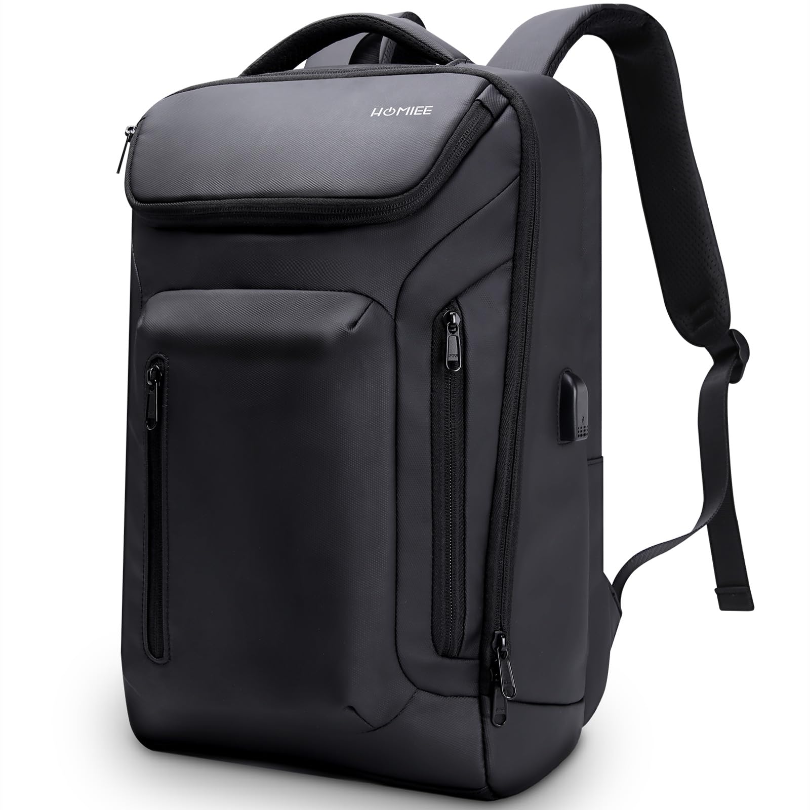 zaino-porta-pc-023zsd-1.jpg HOMIEE Zaino Antifurto Uomo Zaino Porta PC 15.6 Pollici Zainetto Scuola Ufficio Lavoro Affari Universita Impermeabile Zaini da Donna Uomo con Porta ... - immagine 1
