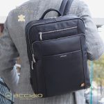Zaino porta pc Zip 15" pelle Nero | Acciaio®