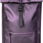 RAINS Zaino Rolltop Unisex, Lilla, M, Casual : Amazon.it: Sport e tempo libero