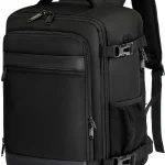 KLOSTAIN Zaino Ryanair 40x20x25 Zaino da Viaggio Aereo Bagaglio a Mano 20L Borsa da Cabina Zaino per Uomo e Donna da Lavoro Viaggio e Trekking Scuola,14 Pollici Zaino Porta PC Dayback Nero