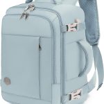 VANKEV Zaino Ryanair 40x20x25 Zaino da Viaggio Aereo Bagaglio a Mano | Donna Uomo 20L Borsa da Cabina, Borsa leggera casual per Scuola Lavoro ...