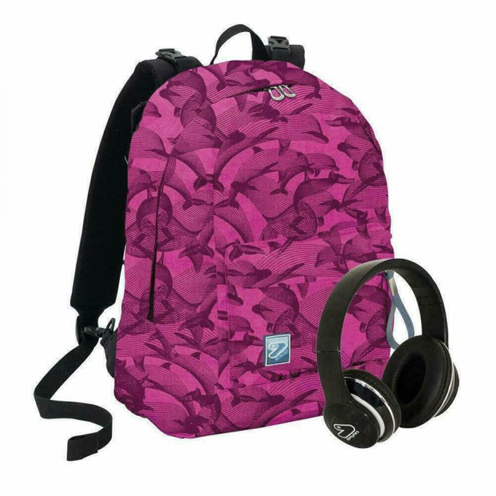 zaino-seven-365omw-1.jpg Zaino Seven The Double Reversibile Social Rosa c/cuffie - immagine 1