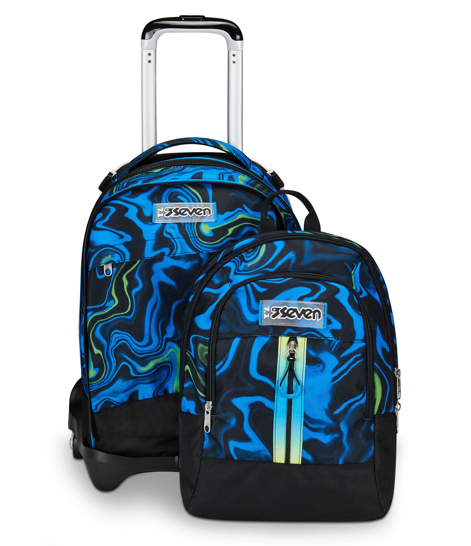 zaino-seven-trolley-624oqe-1.jpg TROLLEY JACK Seven® 3 RUOTE DETACH MULTI SHADE BOY - immagine 1