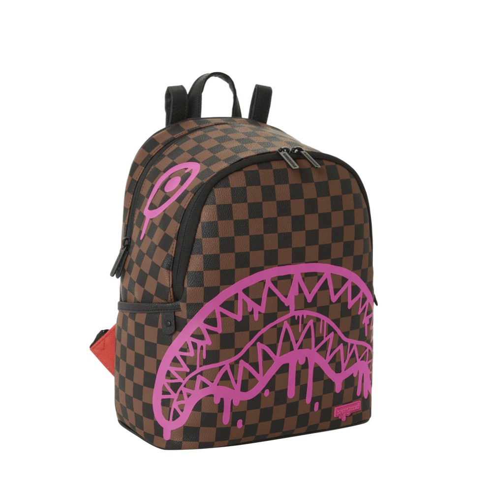 zaino-sprayground-donna-201rjl-1.jpg Zainetto Donna Sprayground PINK DRIP BROWN a 125.00 - immagine 1