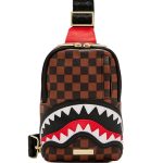 Sprayground zaino multicolore uomo sawtooth sharks in paris